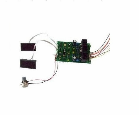 Dos PCB de revestimiento de polvo electrostático de 12 V con transmisión digital