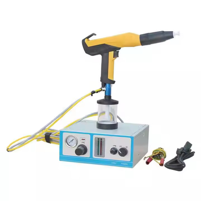 Maquinaria de pulverización de polvo para laboratorio, equipo de plastificación de superficies metálicas, pistola de pulverización electrostática de polvo