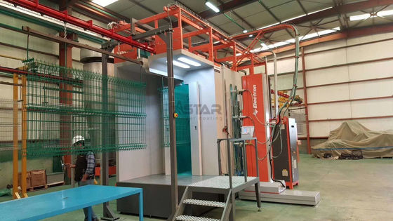 Línea de capa electrostática automática del polvo
