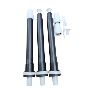 Boquilla de chorro plano completa recta de 250 mm Kit de extensión de boquilla E-Gun de electrones