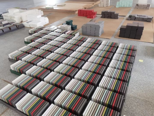 línea de capa automática del polvo 40m/Hour para el Mdf de madera de los muebles de la placa de madera