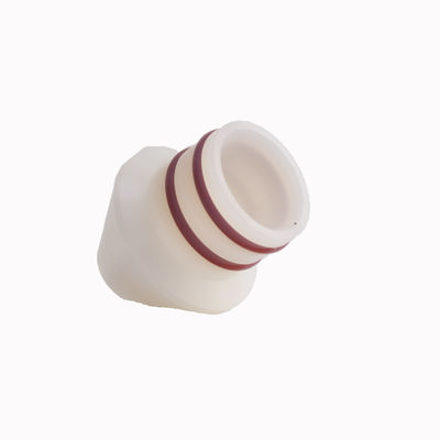 137139 Boquilla cónica Tivar para recubrimiento en polvo corta con juntas tóricas para pistola Spray II