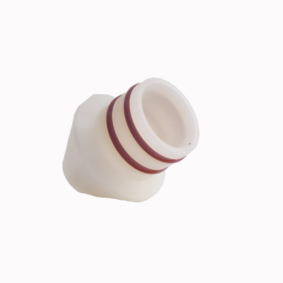 137139 Tivar Polvo cónico de recubrimiento de boquilla corta con anillos de O para el pistoleta de Versa-Spray Ii