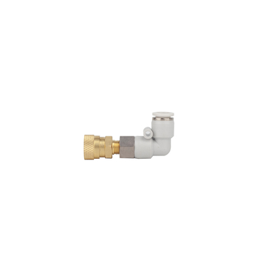 1096081 Conector femenino de codo 8 M T X 1/8 In Encore Puma de alimentación de polvo de segunda generación
