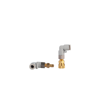 1096081 Conector femenino de codo 8 M T X 1/8 In Encore Puma de alimentación de polvo de segunda generación