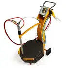 Máquina de recubrimiento electrostático de polvo con alimentación de caja 2B flexible, alta dureza