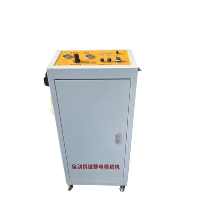 Máquina automática de flotación electrostática de terciopelo con alta uniformidad de recubrimiento