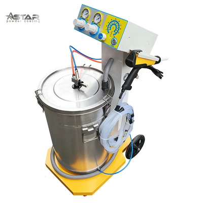 Máquina de recubrimiento en polvo con excelente rendimiento para la eficiencia del recubrimiento