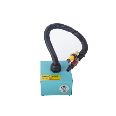 Iones electrostáticos Serpiente de viento Inducción automática Eliminación de polvo Arma de aire Ventilador de eliminación electrostática industrial