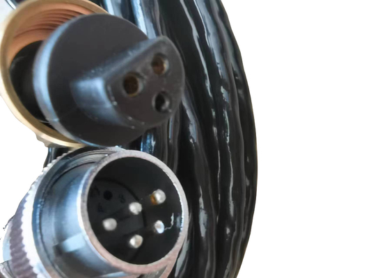 142108 Cables de 8 metros de longitud y 100 KV con pistola automática IPS de rociado de polvo