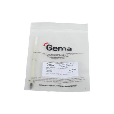 1002249 Varilla del deflector NS07 E Completa 2 Boquilla de pistola automática de esmalte AE1 Piezas de repuesto