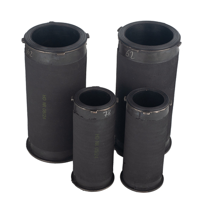 Ho DN80 Sleeve de válvula de pellizco para bombear pintura en polvo de ciclón a la bomba de polvo