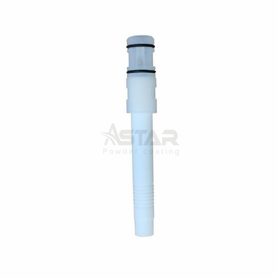 GEMA IG07 Blanco con anillo O negro PTFE Venturi en polvo recubrimiento piezas de repuesto