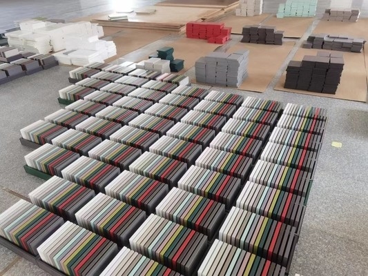 línea de capa automática del polvo 40m/Hour para el Mdf de madera de los muebles de la placa de madera