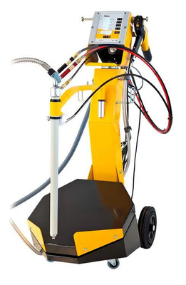 Máquina de recubrimiento de polvo electrostático de alimentación de caja Gema Optiflex 2B