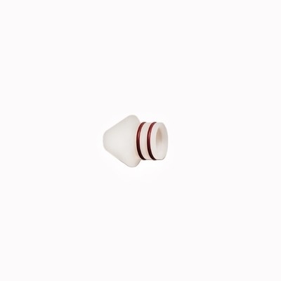 137139 Tivar Polvo cónico de recubrimiento de boquilla corta con anillos de O para el pistoleta de Versa-Spray Ii