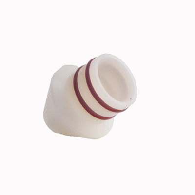 137139 Tivar Polvo cónico de recubrimiento de boquilla corta con anillos de O para el pistoleta de Versa-Spray Ii