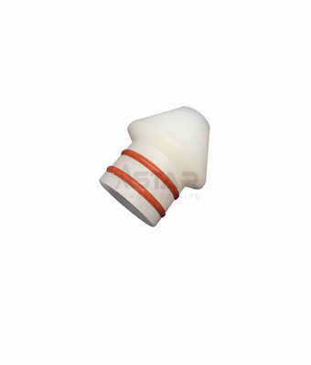 Boquilla corta duradera con anillo O 173139 para pistola de recubrimiento en polvo Nordson