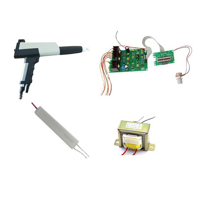ASG01 PG Gris 4 Componentes Conjunto completo Arma de recubrimiento de polvo manual de 100KV