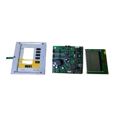 Display LED Gema CG09 2F placa base con recubrimiento en polvo