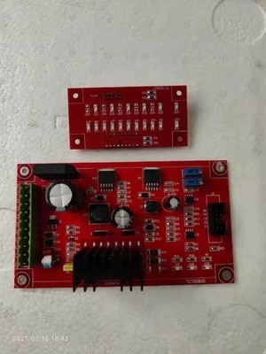 Display LED de ajuste único 12v Placa de circuito PCB para pulverización electrostática