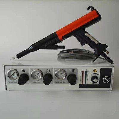 Máquina de revestimiento de polvo de Nordson de metal rojo