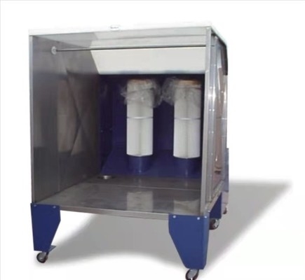 Línea de recubrimiento electrostático de recubrimiento en polvo de acero inoxidable