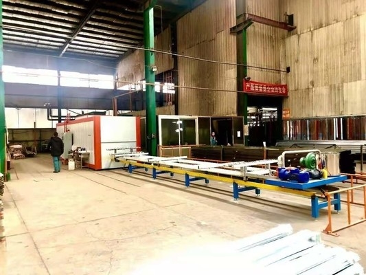 Equipo automático de transferencia de calor de grano de madera de aluminio de 7,5 kW