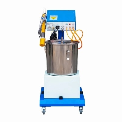 Máquina de flujo electrostático manual de buen efecto fácil de tomar