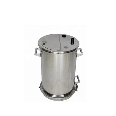 Todos los tipos de revestimiento en polvo redondo fluidizante Hopper inoxidable