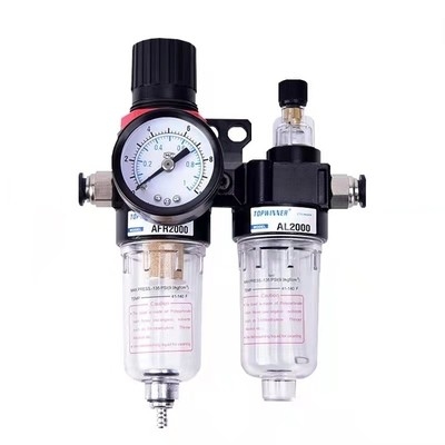 8 mm AFC2000 separador de aceite y agua procesador de fuentes de gas filtro de aire dúplex