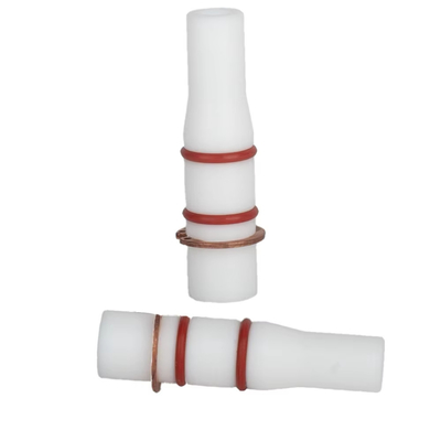 174213 Venturi Garganta de vidrio de bajo flujo PTFE 4 mm con recubrimiento en polvo de NOR Pistolas de repuesto