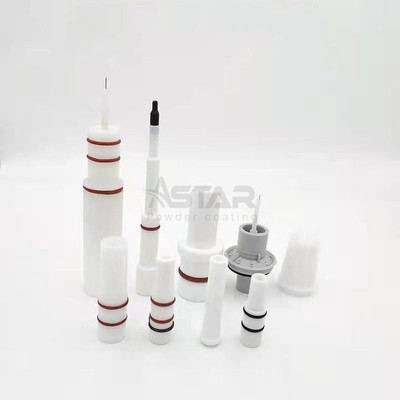 ISO9001 PTFE PTFE inserta piezas de repuesto de recubrimiento en polvo