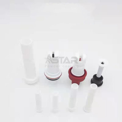 ISO9001 PTFE PTFE inserta piezas de repuesto de recubrimiento en polvo