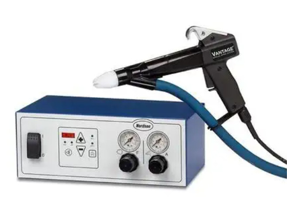 Nordson Vantage MACHINE de rociado de recubrimiento de polvo electrostático manual