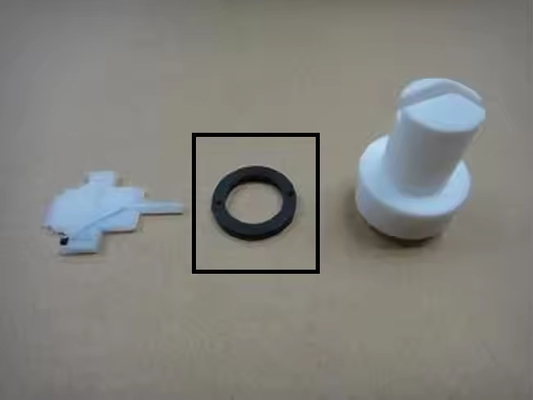 318760 PG1 Boquilla de chorro plana y redonda de contacto anillo de revestimiento de polvo de armas de repuesto con soporte OEM personalizable