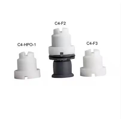 390326 HiCoat Pistola de polvo automática piezas de repuesto personalizadas OEM soporte de chorro plano boquilla F3 PEA-C4