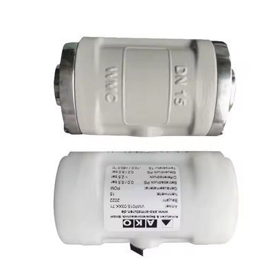 Válvula de pinza NW15 mm personalizable 1006255 PP06 bomba de polvo con cámara de polvo DN15 OEM soportado