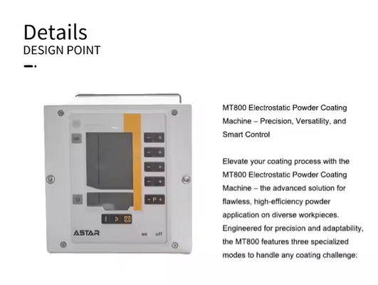 Control inteligente ASTAR Maestro de control PLC gabinete de recubrimiento de polvo equipo de pintura de alta tecnología