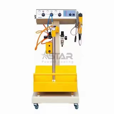 Máquina de recubrimiento en polvo AS801V Cambio rápido de color con vibración Manual Electrostático Económico OEM Personalizable