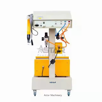 Máquina de recubrimiento en polvo AS801V Cambio rápido de color con vibración Manual Electrostático Económico OEM Personalizable
