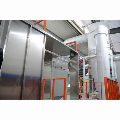Prueba automática electrostática de la recuperación de la explosión de la cabina de espray de la capa del polvo