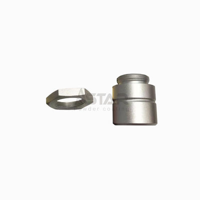 Base de fluidificación del tubo de succión de la tolva del polvo de la base de aluminio del metal
