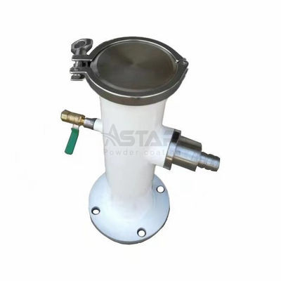 Inyector del polvo de la recuperación para las piezas del arma de la capa del polvo del sistema de la recuperación del ciclón