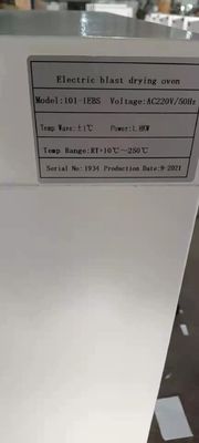 Ráfaga eléctrica 1.8KW que seca a Oven Industrial Constant Temperature