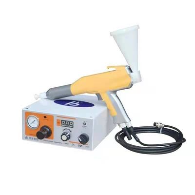 La taza de rociadura experimental del embudo del equipo del arma de espray pulveriza electrostático