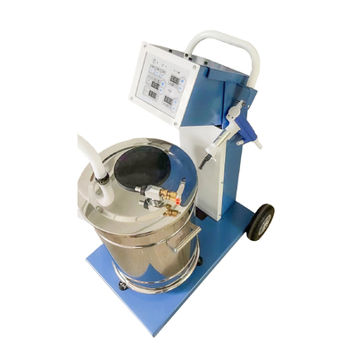 La capa electrostática manual flexible del polvo trabaja a máquina la alta alimentación