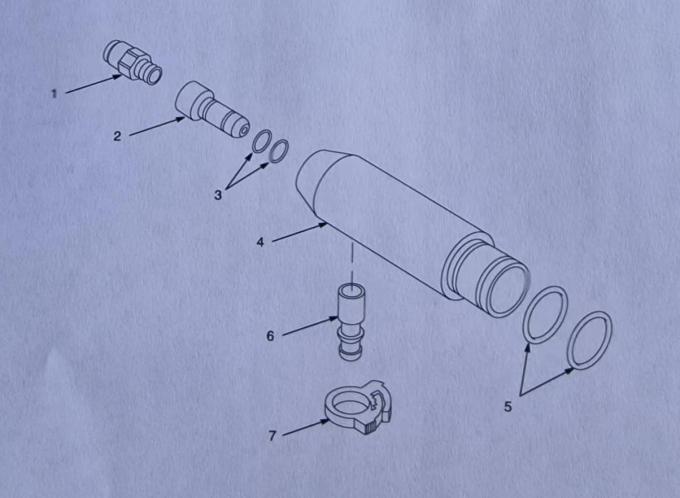 631271 Tribomatic II m&aacute;quina de recubrimiento de polvo completo difusor pistola de recubrimiento de polvo pulido piezas de repuesto soporte OEM personalizado 1