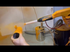 Operación de pulverización de polvo-2