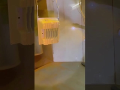 Operación de rociado de polvo-3